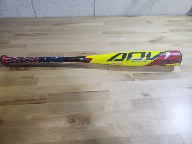 Used 2020 Easton ADV1 USABat Certified Bat (-12) Composite 17 oz 29"