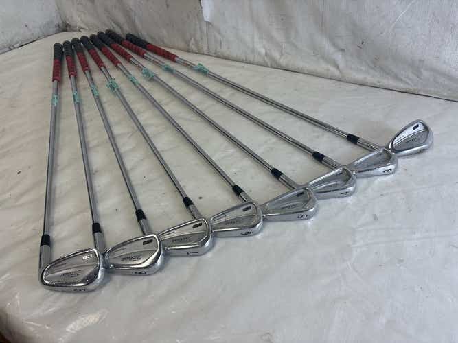 Used Titleist 716 Cb Forged 3i-pw Stiff Flex Steel Shaft Golf Iron Set Irons