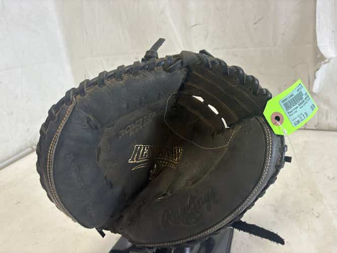 Used Rawlings Renegade Rcm315bb 31 1 2" Youth Baseball Catcher's Mitt Glove Lht