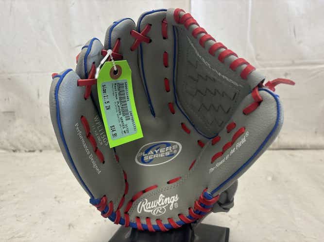 Used Rawlings Players Series Wpl115gs 11 1 2" Youth Baseball Fielders Glove - Lht