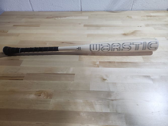 Used 2022 Warstic Bonesaber USABat Certified Bat (-11) Alloy 19 oz 30"