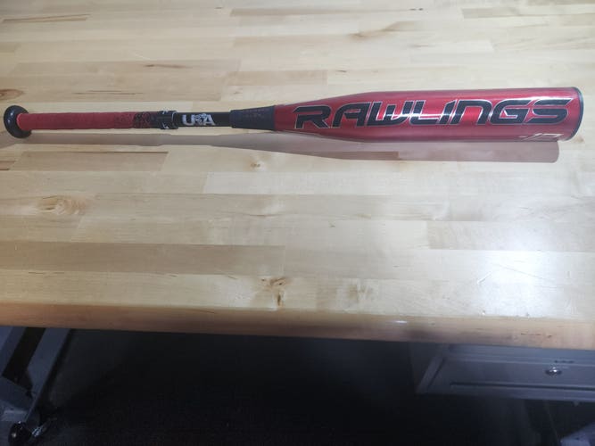 Used 2019 Rawlings Quatro Pro USABat Certified Bat (-12) Composite 18 oz 30"