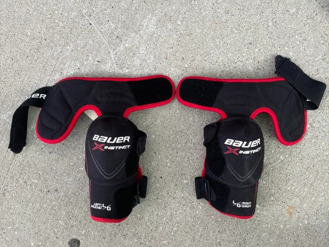 Used Senior Large Bauer Elbow Pads