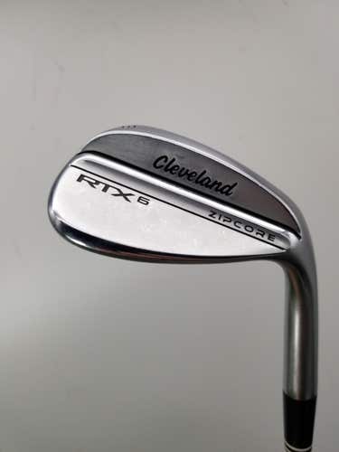 2023 CLEVELAND RTX6 ZIPCORE WEDGE 56*/10MID STIFF PROJECT X LZ 120G 35.5" FAIR