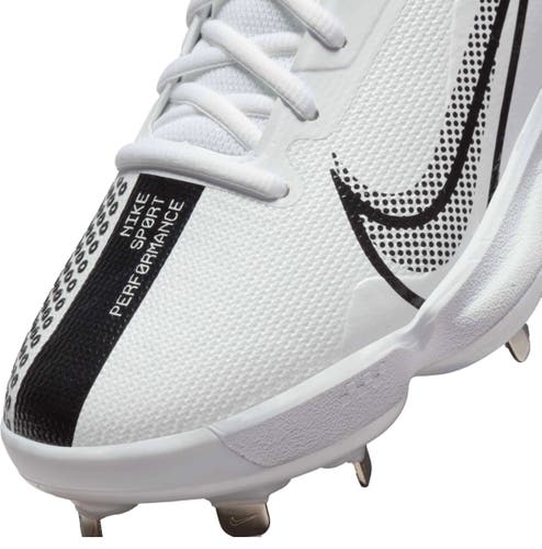 NIKE FORCE ZOOM TROUT 7 PRO METAL BASEBALL CLEATS WHITE SIZE 10.5. NEW IN BOX