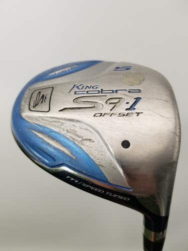 2009 COBRA S9 1 OFFSET 5 WOOD LADIES GRAPHITE DESIGN TOUR AD 45G FAIR