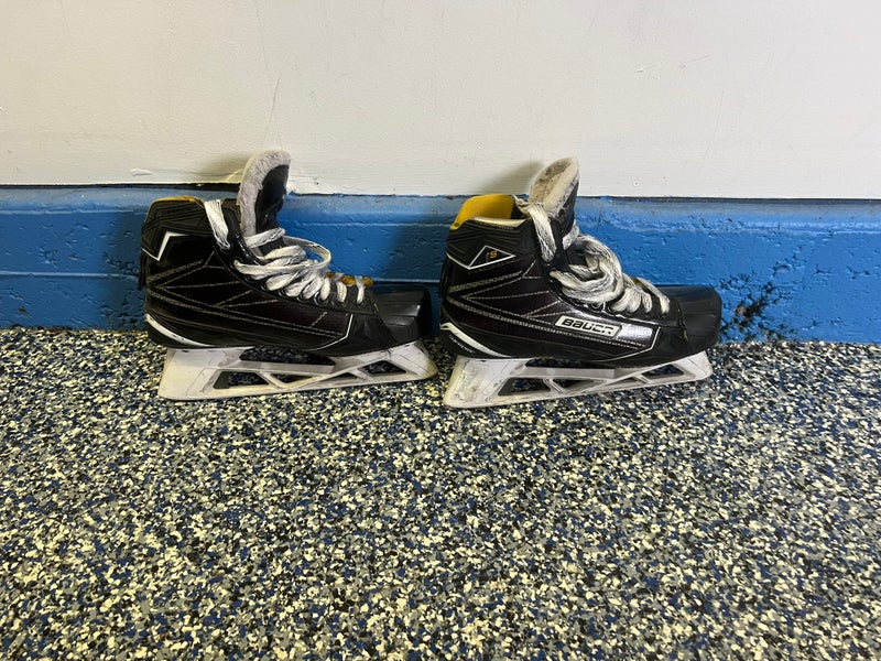 Used Senior Bauer  10 Supreme 1S Hockey Goalie Skates
