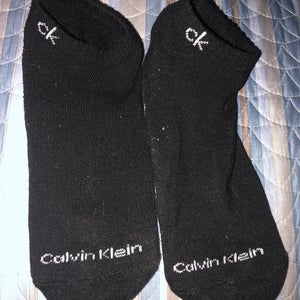 Calvin Klein Black Used Large Socks