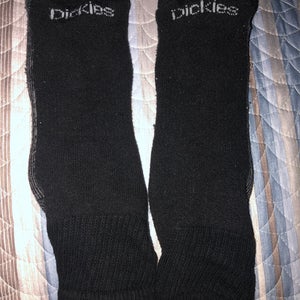 Dickies Black Used Large  Socks