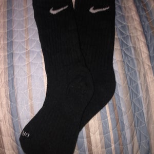 Black Used Medium Nike Socks