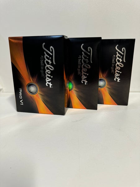 New Three Dozen Titleist Pro V1 Golf Balls