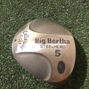 Callaway Big Bertha Steelhead 5 Wood Regular RCH 99 Graphite Shaft