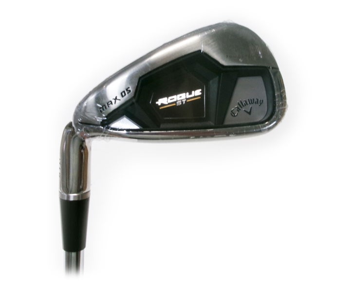 NEW LH Callaway Rogue ST Max OS Fitting Cart 7 Iron Steel Project X Rifle Tour