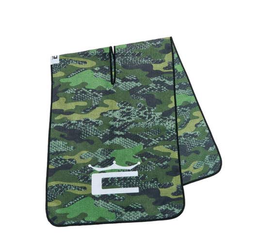 Cobra Tour Microfiber Golf Towel (Snake Camo, 39"x 14") NEW