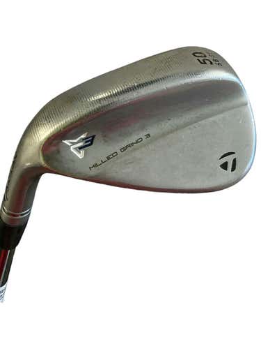Used Taylormade Mg3 50 Degree Stiff Flex Steel Shaft Wedges