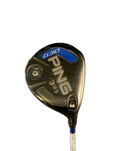 Used Ping G30 3 Wood Regular Flex Steel Shaft Fairway Woods