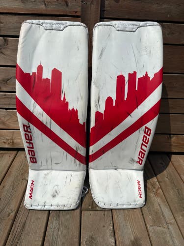 Bauer Mach goalie pads