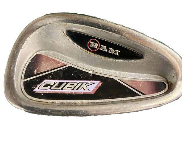 RAM Cubik Stainless Pitching Wedge RH Regular Steel 35.5" Nice Factory Grip