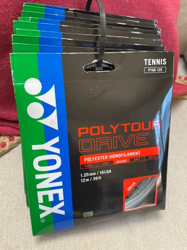 Yonex Poly Tour Drive 125 /16L - (10) sets bundle