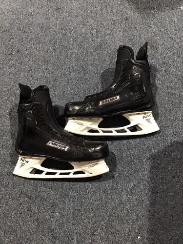 Used Bauer Necas Pro Stock 9 Supreme 2S Pro Hockey Skates