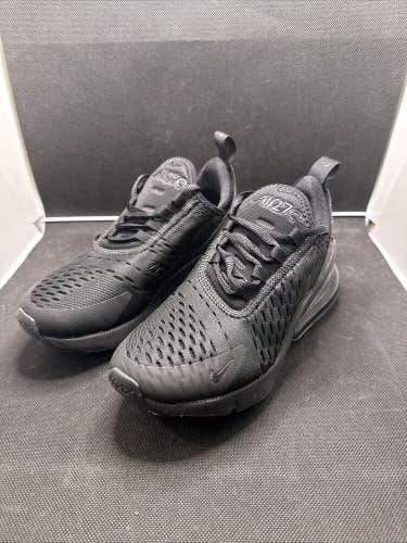 Nike Air Max 270 AH6789-006 Sneaker Womens US 5 Black Low Top Running Shoes Z196