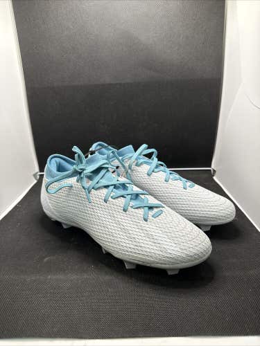 Adidas X Speedportal.3 HP4770 Soccer Cleats Unisex 8.5 White Blue Lace Up Z218