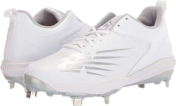 New Balance FuelCell SMFUSEW3 Metal Softball Cleats Women's Size 9 White DSG871
