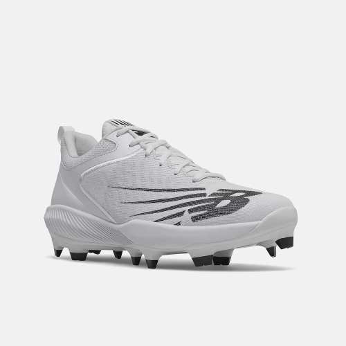 New Balance FuelCell 4040 v6 PL4040W6 Molded Baseball Cleats Men's White DSG952