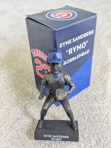 Chicago Cubs Ryne Sandberg HOF Statue Bobblehead Giveaway 6/23/24 NIB