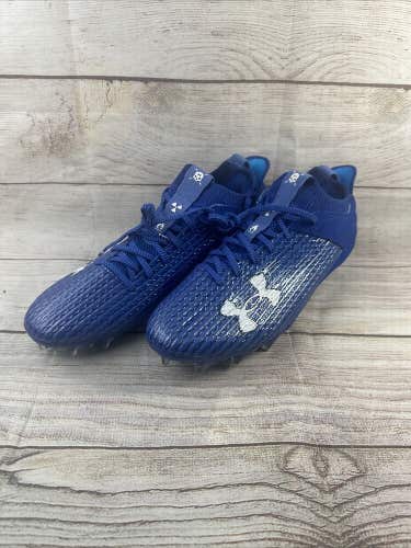 Under Armour Blur Smoke 2.0 MC Football Cleats Men’s 13 Blue 3026330-401 NWOB