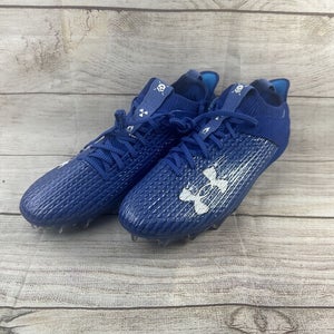 Under Armour Blur Smoke 2.0 MC Football Cleats Men’s 11 Blue 3026330-401 NWOB