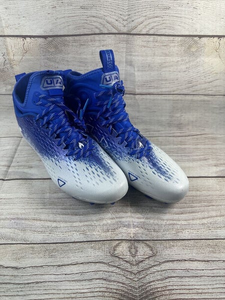 Under Armour Spotlight Lux MC 2.0 Mens 10 Team Blue Football Cleats 3025082-400‎ Under Armour Spotlight Lux MC 2.0 Blue Football Cleats  main image 2