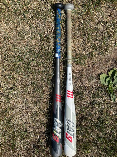 Used Marucci (-10) 20 oz 30" Bat Bundle