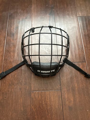 Used Medium Warrior Alpha One Helmet Cage Black