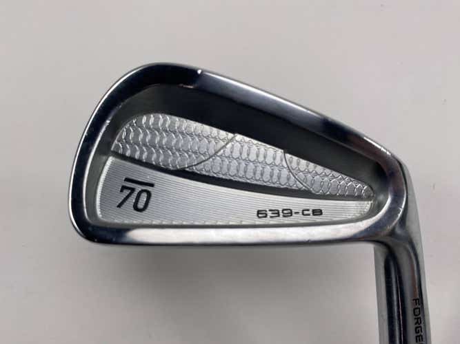 Sub 70 639 CB Forged Single 6 Iron KBS Tour 120g Stiff Steel Mens RH