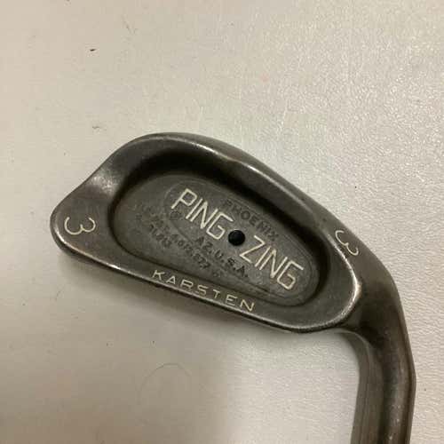 Used Ping Zing 3 Iron Regular Flex Steel Shaft Individual Irons