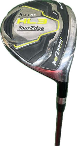 Tour Edge HL3 Hot Launch Offset 5 Wood Regular Flex Graphite Shaft RH 43”L