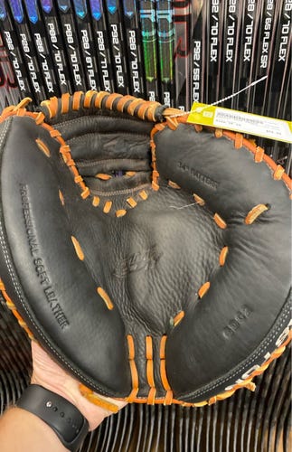 Easton Game Ready Used Black Right Hand Throw 34" Baseball Glove