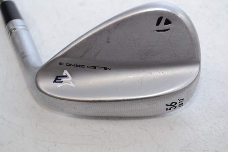 TaylorMade Milled Grind 3 Chrome 56*-12 Wedge Right KBS Tour Lite Steel # 176171