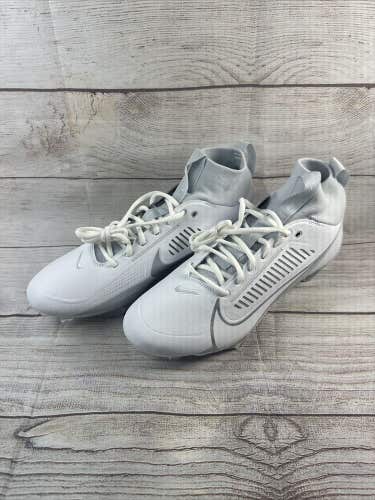 Nike Vapor Edge Pro 360 2 Men’s Size 11.5 White Football Cleats DA5456-100