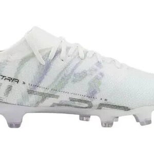 Puma Ultra Match Brilliance FG/AG 107405 01 Womens US 7 White Soccer Cleats X975