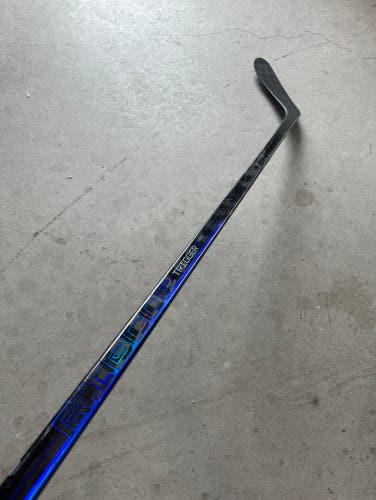 Used Senior CCM Left Hand P28 75 Flex Pro Stock RibCor Trigger 7 Pro Hockey Stick