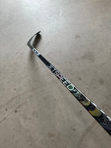 Used Senior CCM Left Hand P29 80 Flex Pro Stock JetSpeed FT5 Pro Hockey Stick