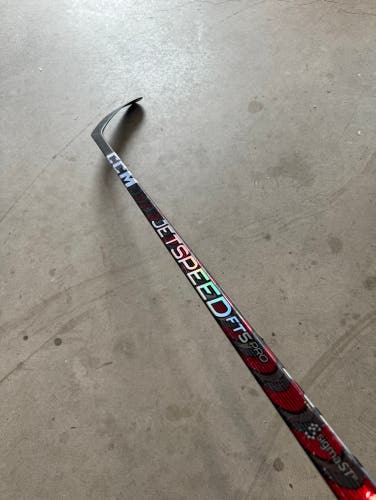 Used Senior CCM Left Hand P29 75 Flex Pro Stock JetSpeed FT5 Pro Hockey Stick