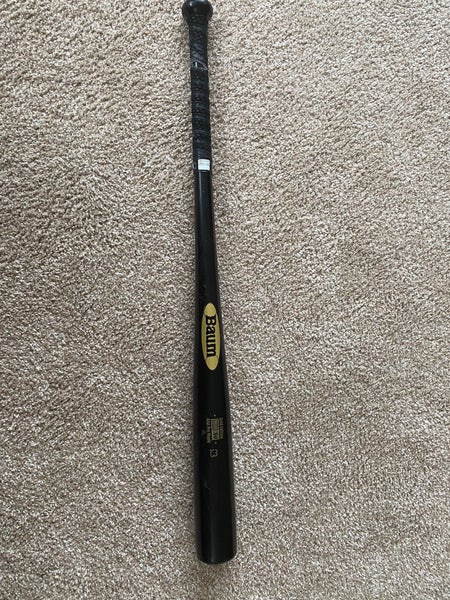 Used Baum BBCOR Certified Wood Composite 30 oz 33" Gold Stock Bat