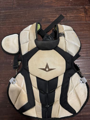 Used  All Star Catcher's Chest Protector
