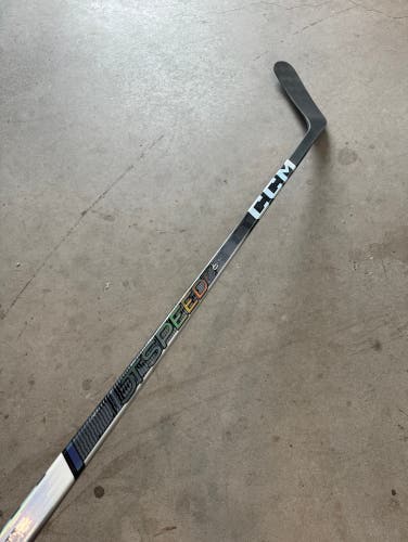 Used Senior CCM Left Hand P92M 80 Flex Pro Stock Jetspeed FT6 Pro Hockey Stick