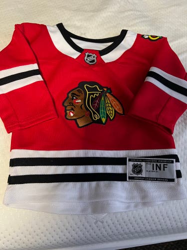 Red New Small  Jersey Infant Blackhawks