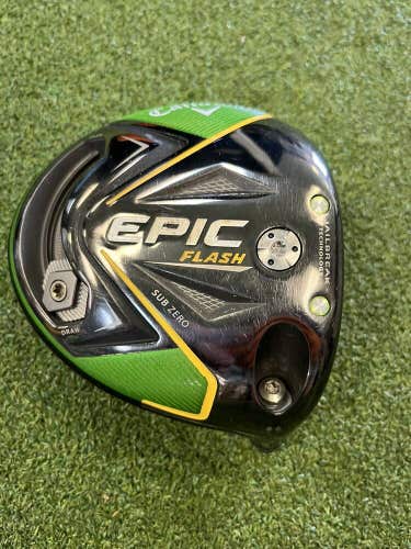 Callaway Epic Flash Sub Zero Double Diamond Tour Issue 9° Driver Head