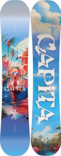 Capita Space Metal Fantasy Women's Snowboard 139 cm, Park Twin, New 2025